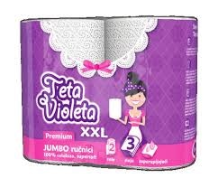 Teta Violeta XXL papirnati ručnici 2 role