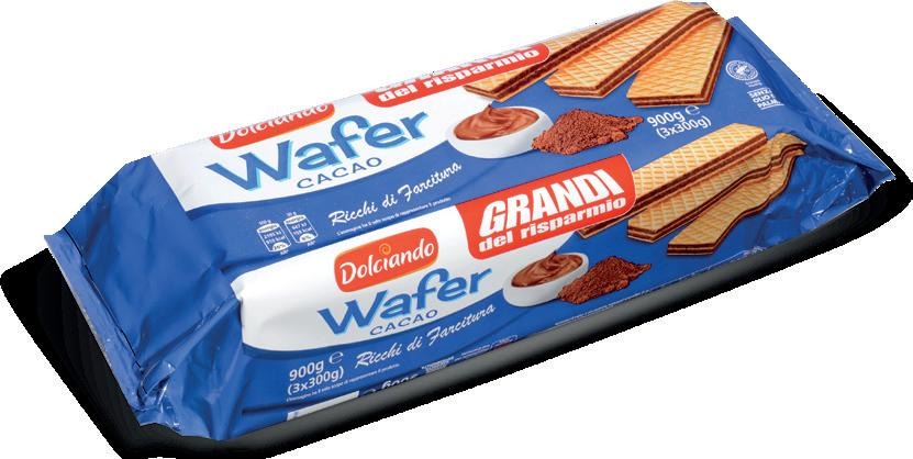 Dolciando Napolitanke s kakaom 900 g