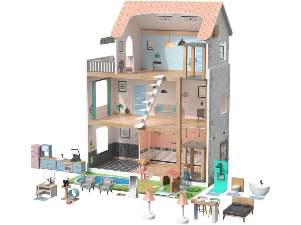 lupilu® XXL kuća za lutke Komad