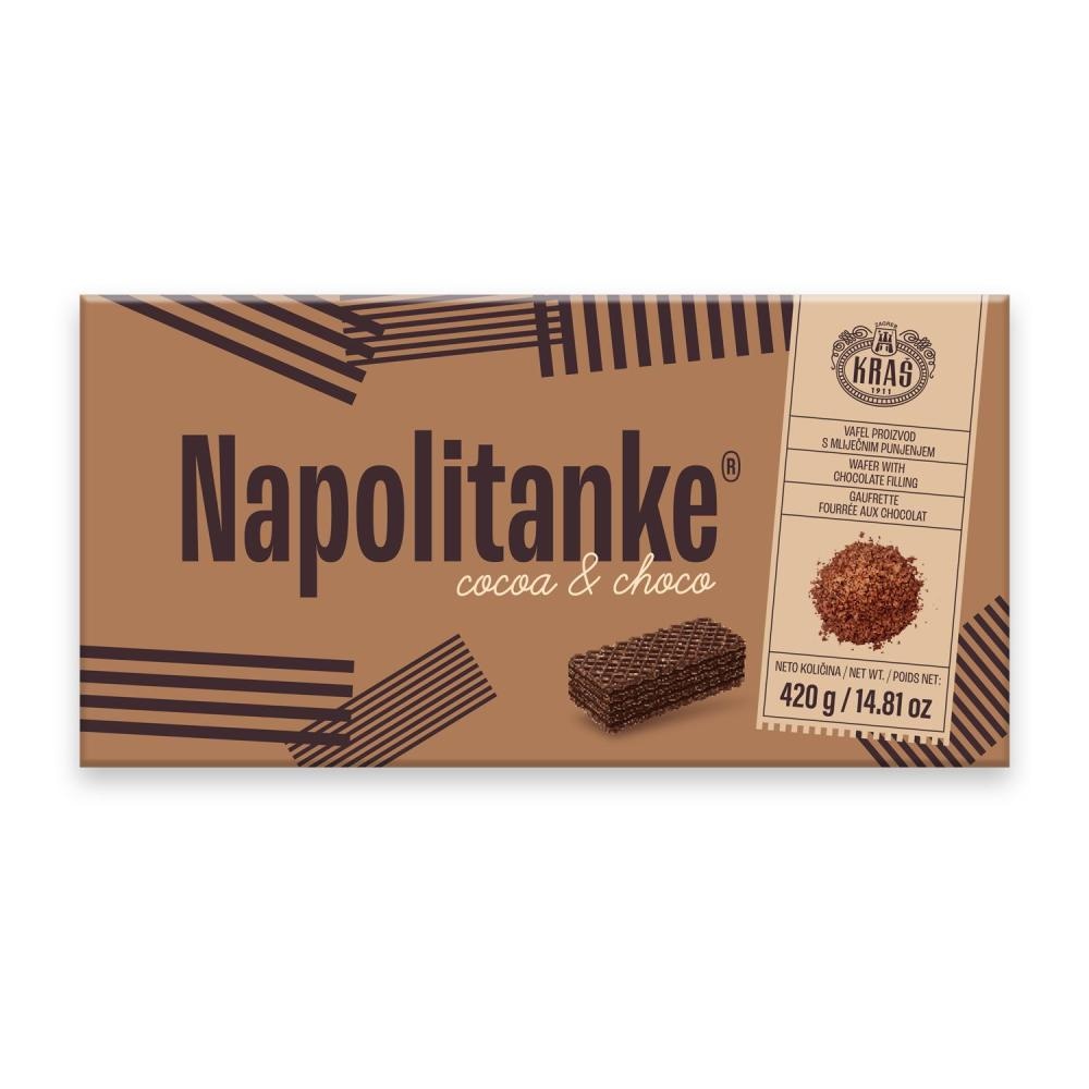 Kraš Napolitanke cocoa&choco 420g