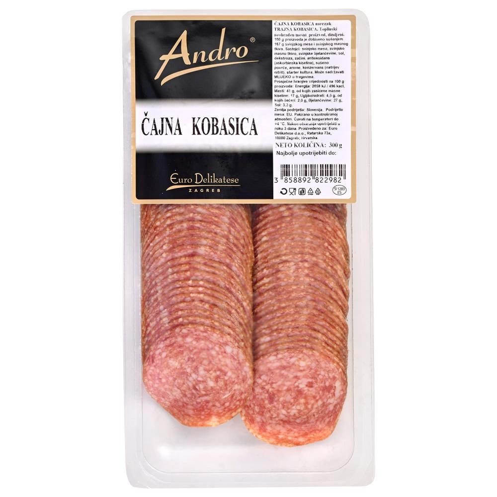 Čajna kobasica Kulen Andro 650g Andro