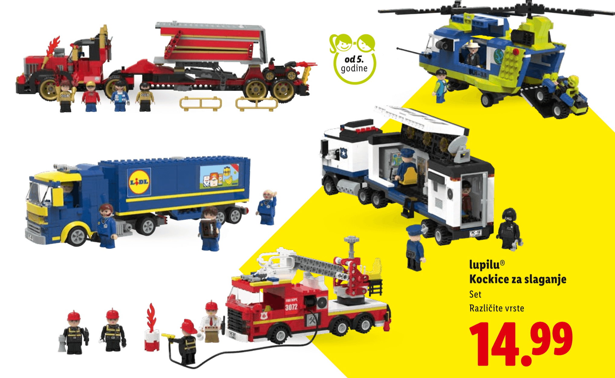 lupilu Kockice za slaganje