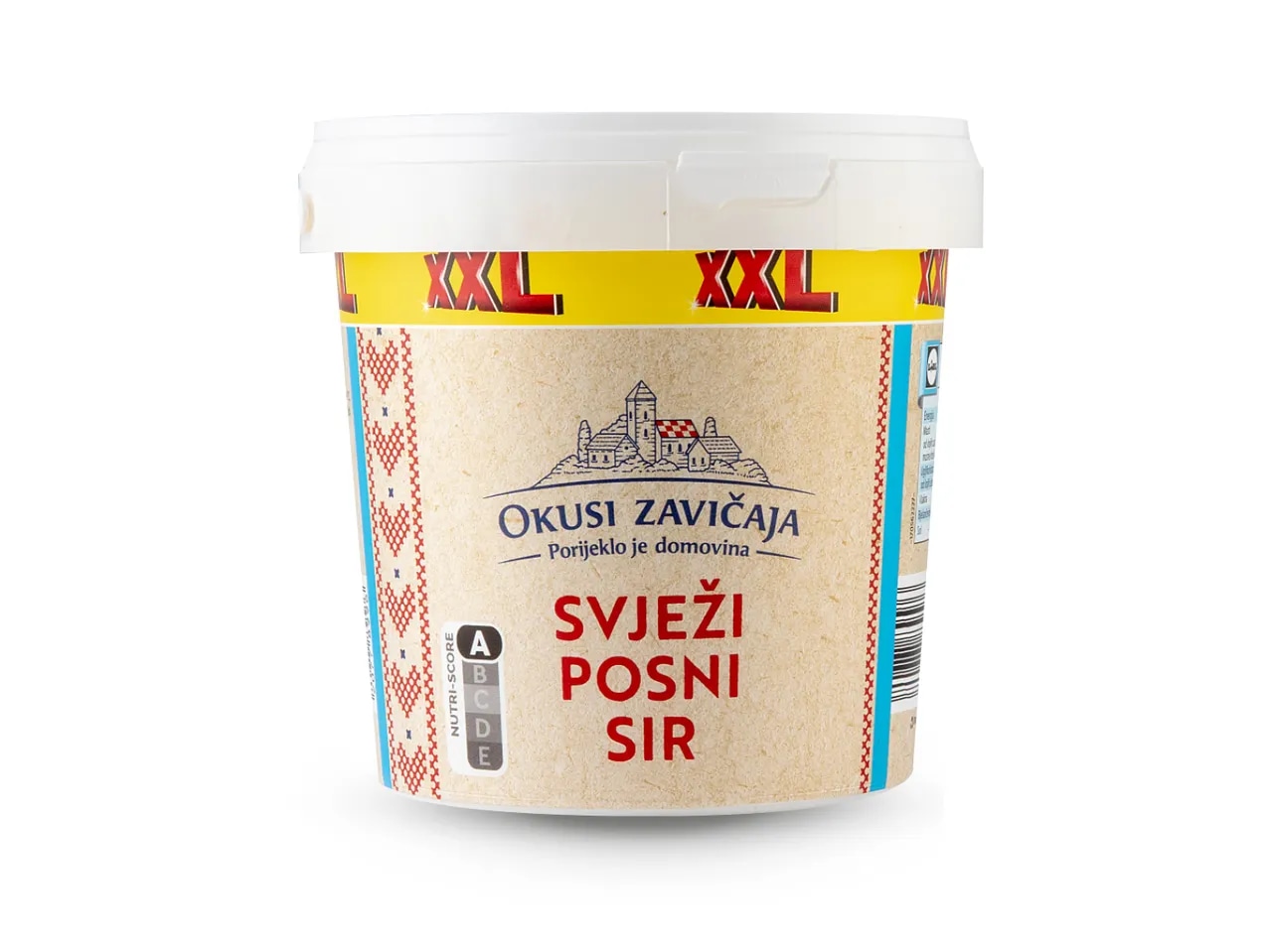 Svježi posni sir XXL 1 kg