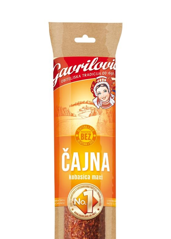 Gavrilović Čajna Maxi/Srijemska Maxi/Graničarska kobasica 1 kg Gavrilović