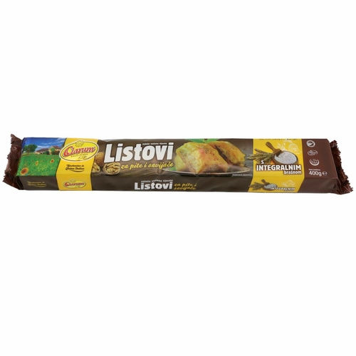 Clarum listovi za pite i savijače 400g