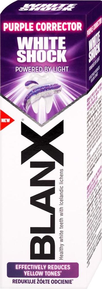 Blanx pasta za zube White Shock Purple Corrector 75 ml Blanx