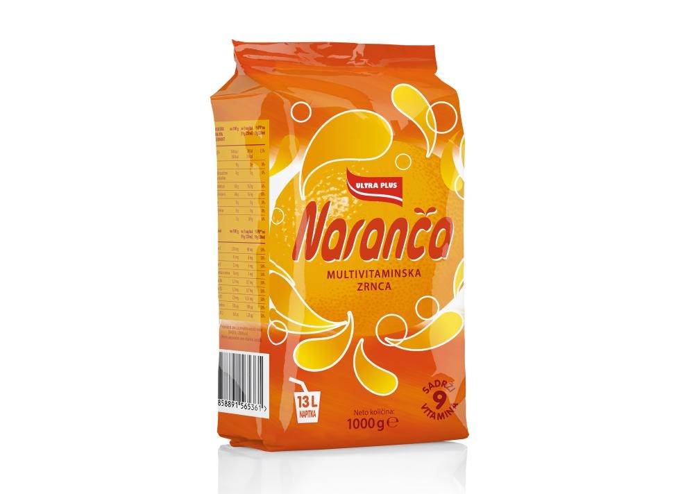 Ultra Plus Vitaminski napitak od naranče 1 kg