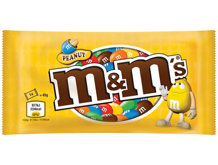 M&M's Čokoladni bomboni 45 g