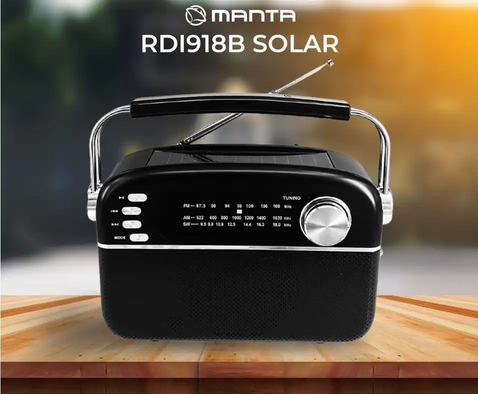 Solarni radio Manta RD1918B 1 kom