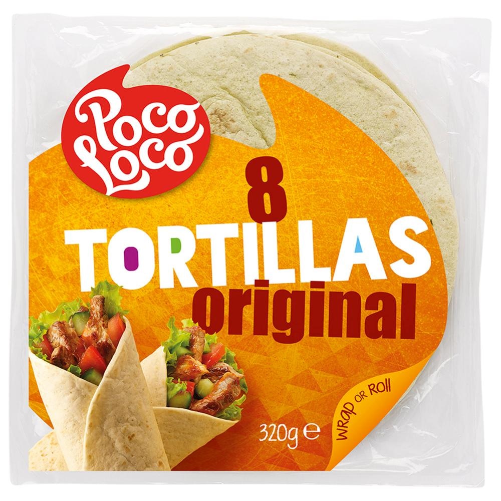 Pšenične tortille Poco Loco 320 g