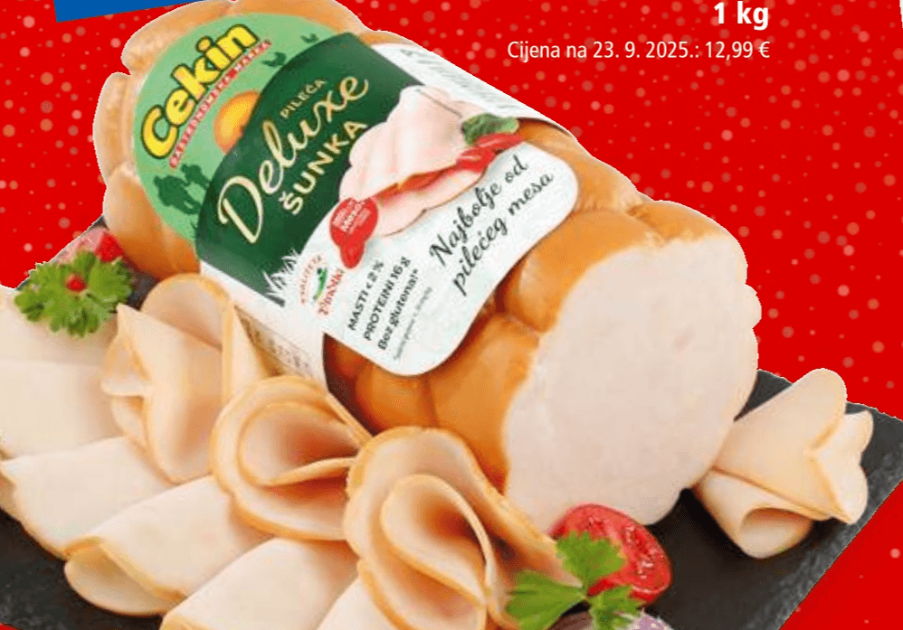 Pileća šunka Deluxe 1 kg
