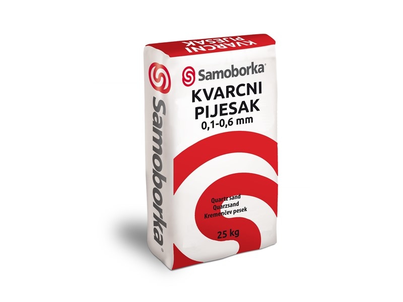 Kvarcni pijesak 25 kg Samoborka