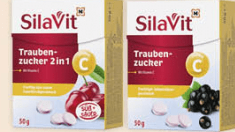 Silavit bombone s grožđanim šećerom 50g