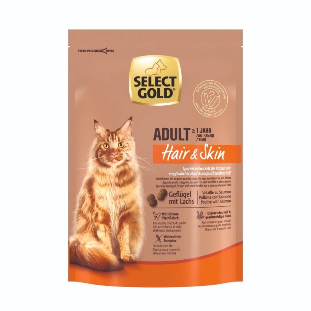 SELECT GOLD Adult Hair & Skin 300 g