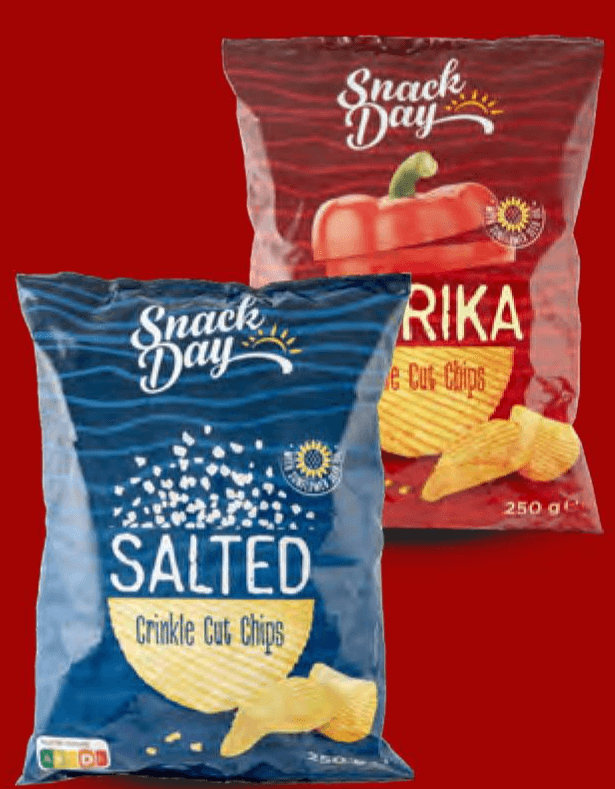 Snack Day Čips 250 g Snack day