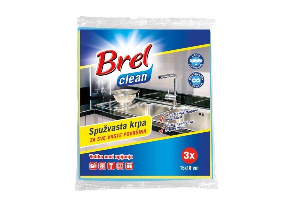 BREL CLEAN Spužvasta krpa 5/1