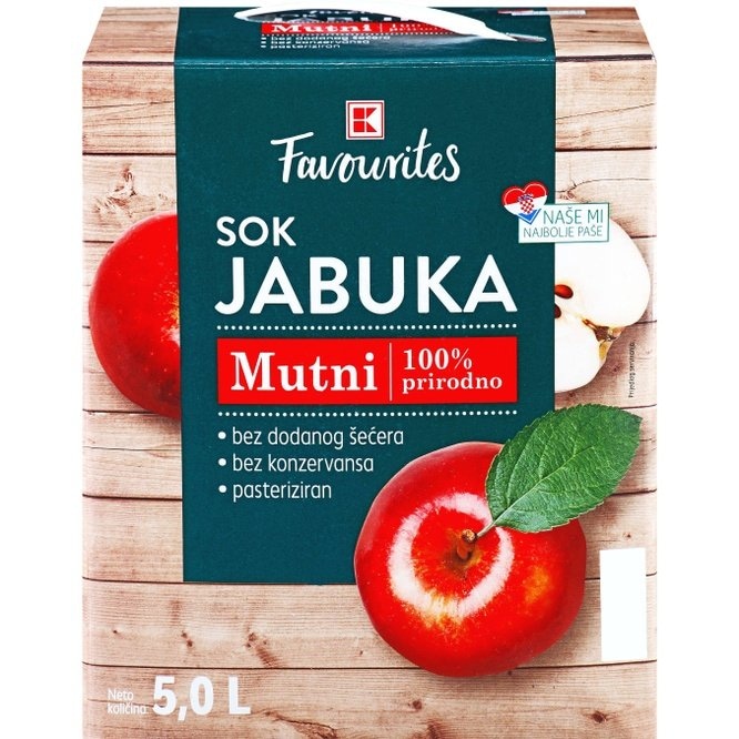 Voćni sok jabuka 5 L