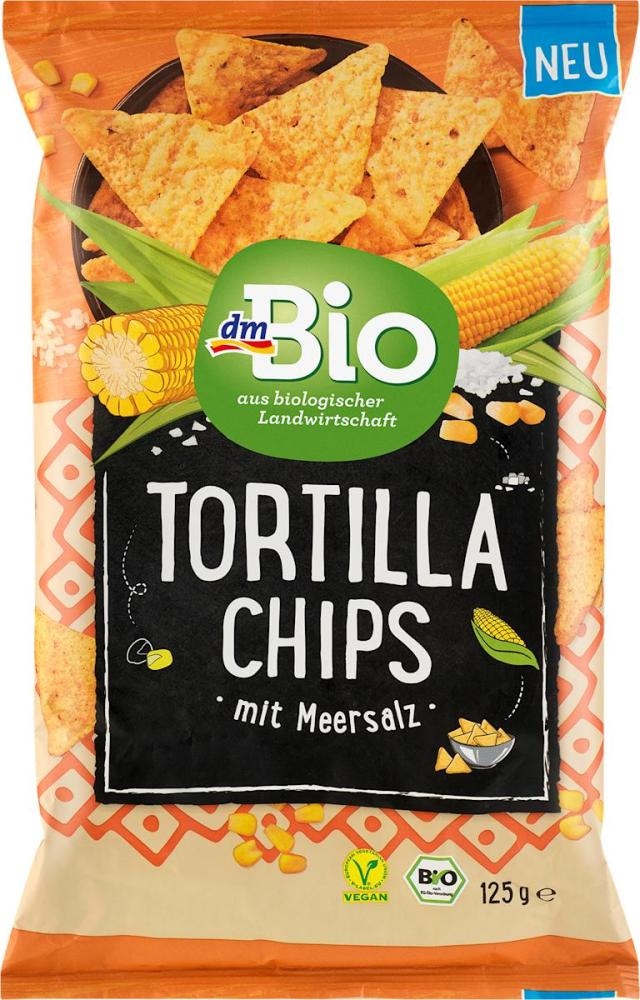 dmBio Tortilla Chips 125 g dmBio