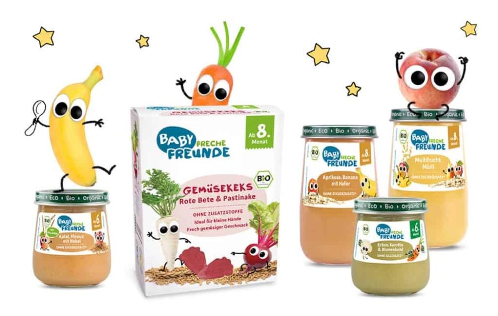 FRECHE FREUNDE bio pločica 92g