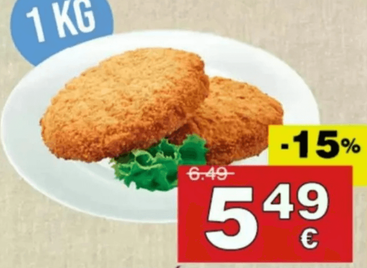 Pileći panirani burger 1 kg