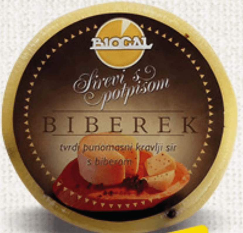 Biberek sir 380g