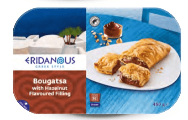 Bougatsa punjena lješnjak kremom Ridanous 450 g Ridanous