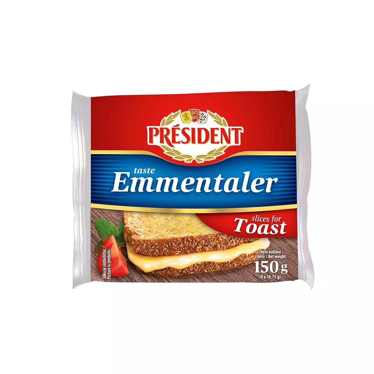 President Sir Emmentaler 150 g
