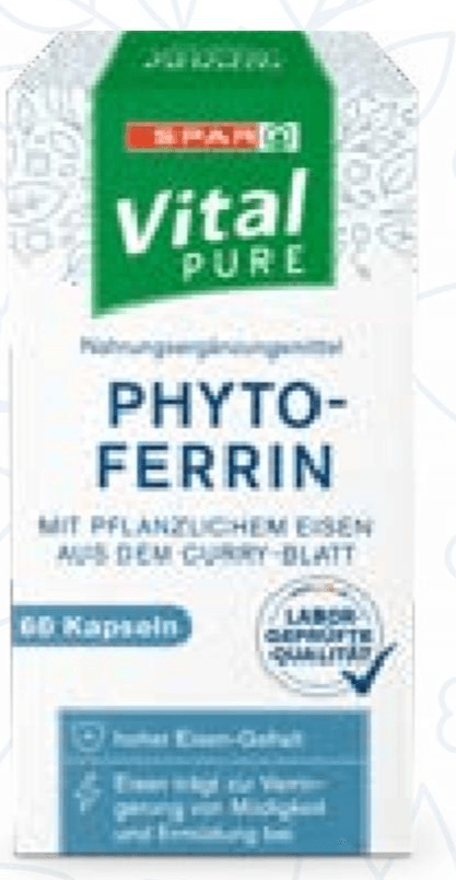 Kapsule Phytoferrin SPAR Vital PURE 60/1