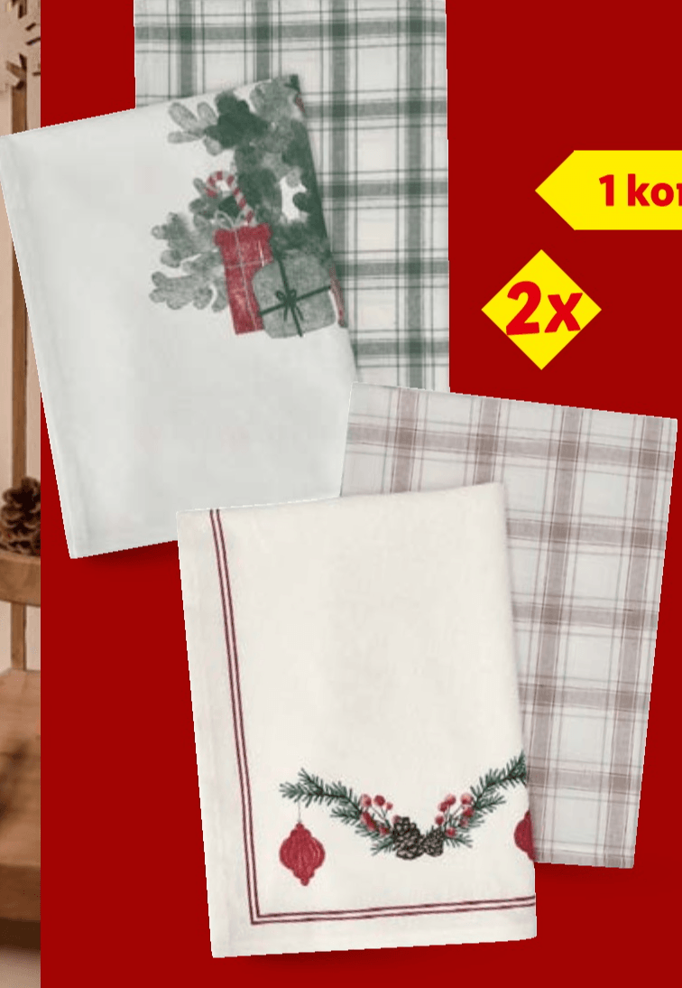 Livarno Kuhinjske krpe 2 komada u setu