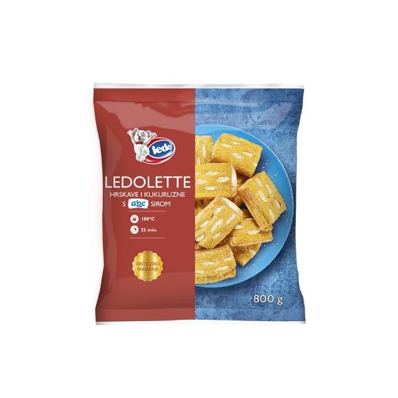 Ledolette Ledo Kukuruzne s abc sirom 800 g