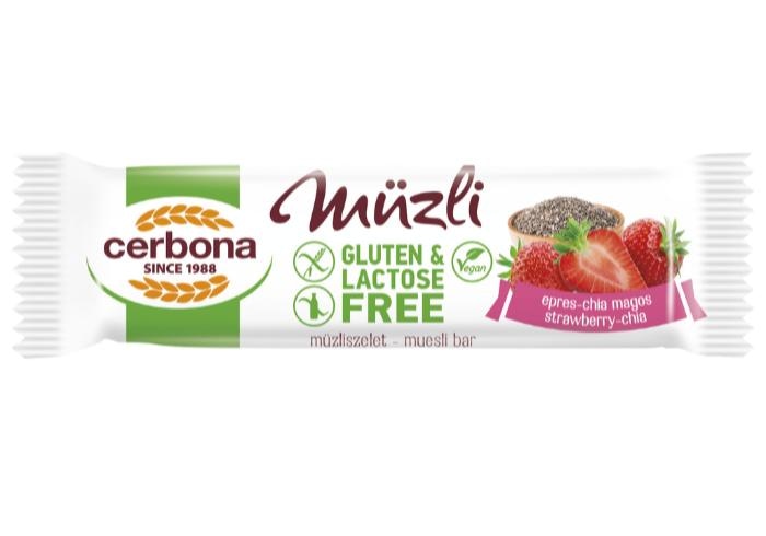 Čokolada Cerbona Jagoda&Chia 35 g