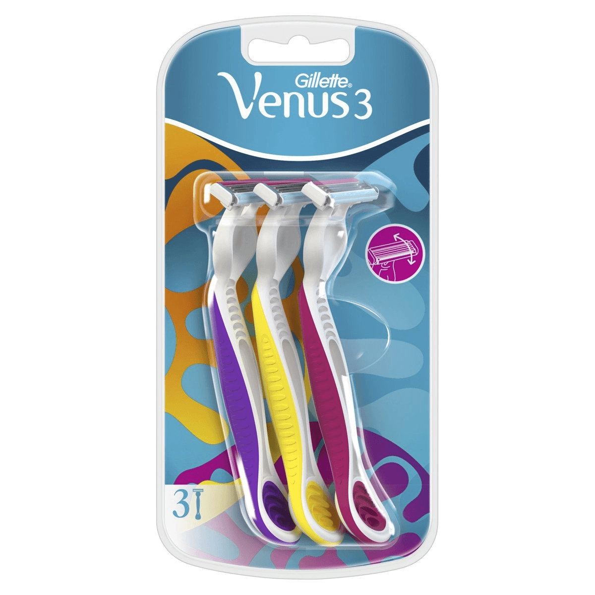 Gillette Venus 3 Plus Jednokratne britvice 3 kom