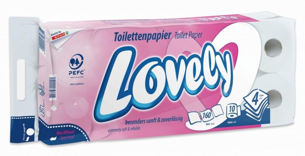 Lovely Toaletni papir 10 rola u pakiranju