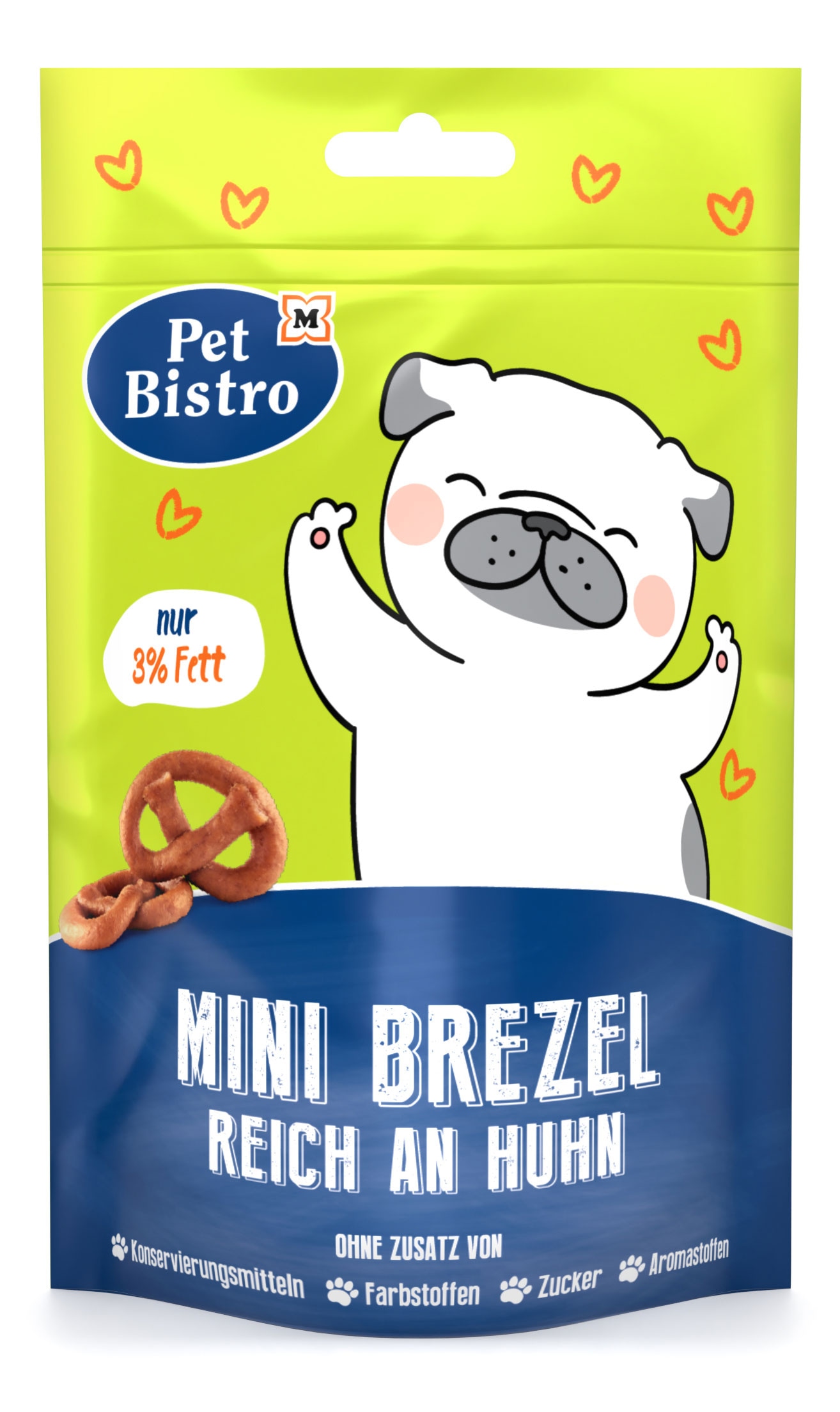 Pet Bistro poslastica mini pereci 100 g