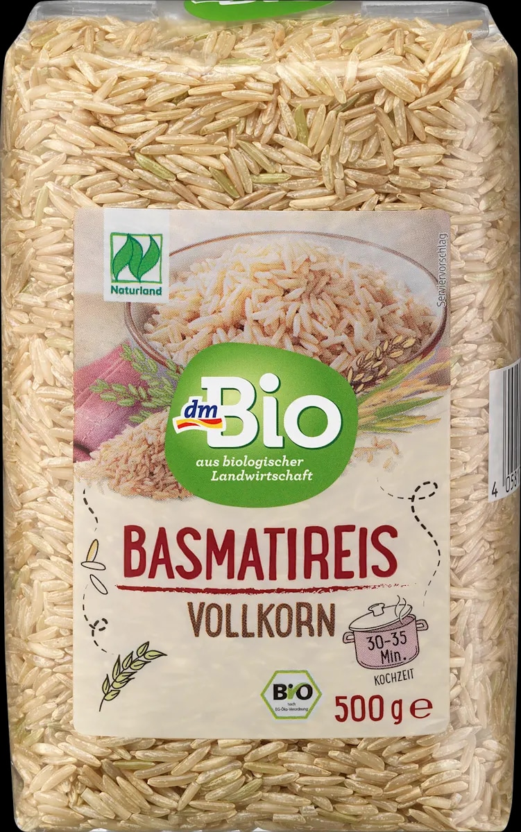 dmBio riža basmati integralna 500g