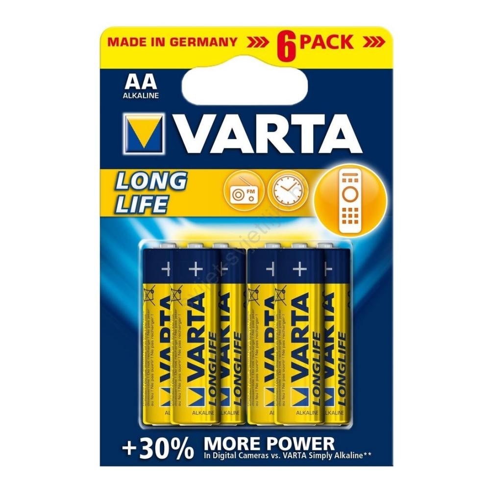 Baterije Varta Longlife 6 komada u pakiranju