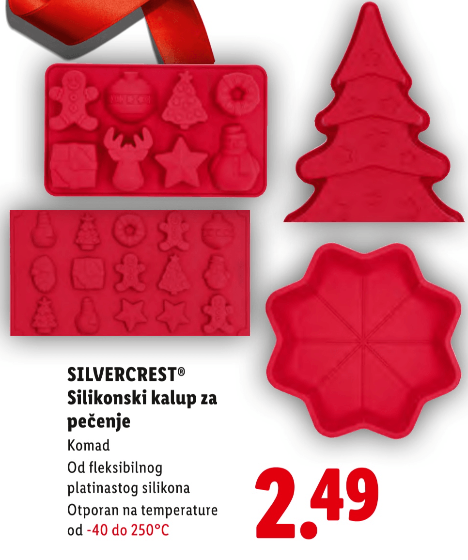 Silvercrest Silikonski kalup za pečenje