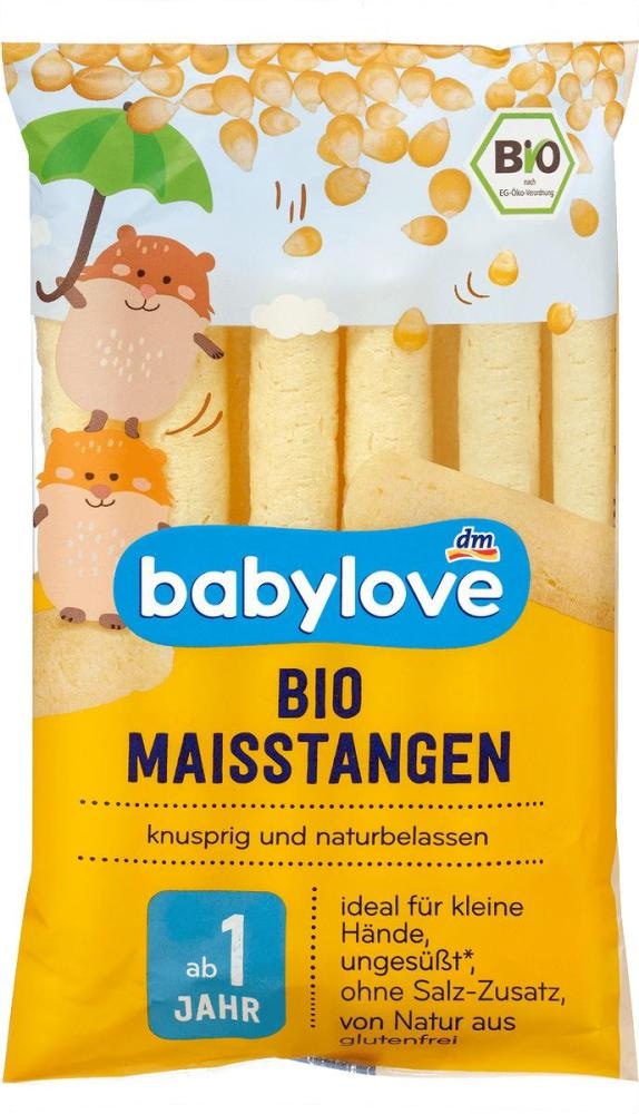 babylove EKO kukuruzni štapići 30 g babylove