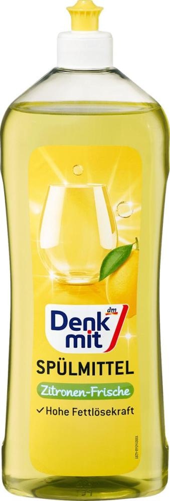 Denkmit deterdžent za ručno pranje posuđa limun 1 l