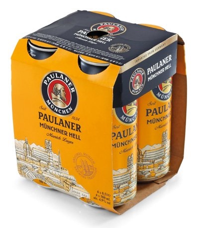 Paulaner Svijetlo ili pšenično pivo 4 x 0.5 L