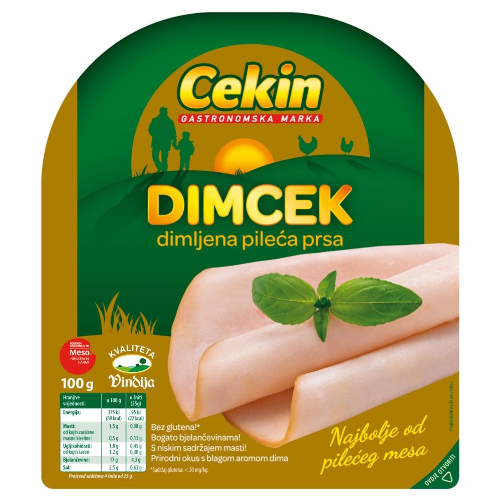 CEKIN Dimljena pileća prsa Dimcek 100 g