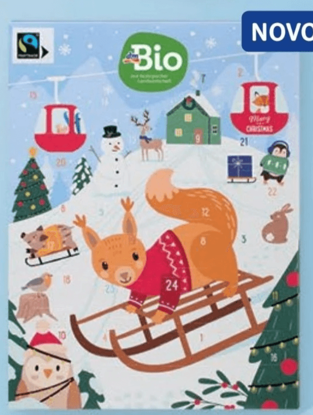 dmBio čokoladni adventski kalendar 1 kom.