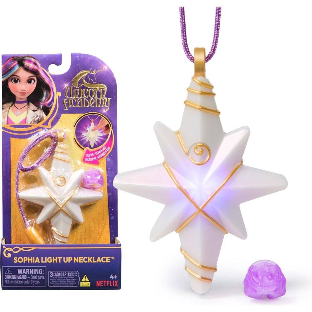 UNICORN ACADEMY čarobna svjetleća ogrlica Unicorn Academy