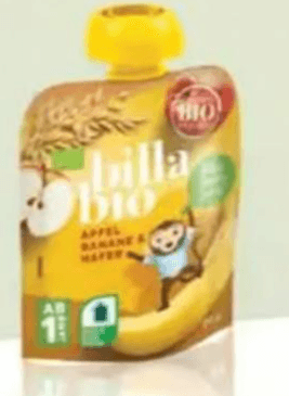 BILLA BIO Voćna kašica 90 g