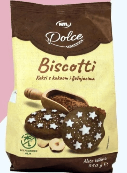 Keks Frollino Kakao lješnjak 350 g