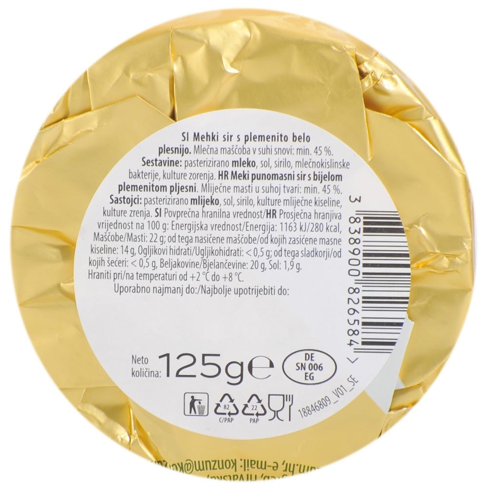 Camembert sir 125g