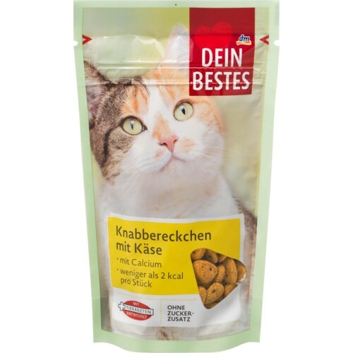 Dein Bestes hrana za mačke grickalice sa sirom Knabbereckchen 65 g