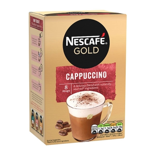 NESCAFE Cappuccino čokolada 8x14g
