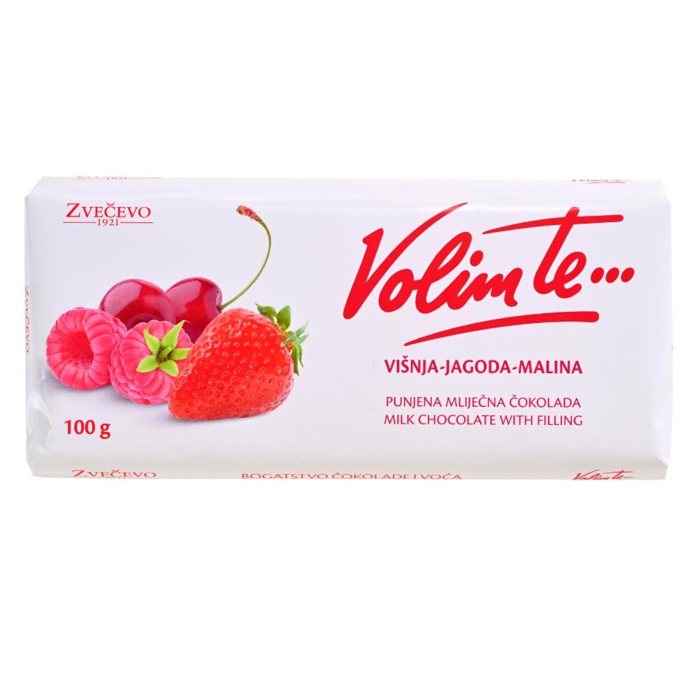 Čokolada Volim Te/Samo Ti 100 g