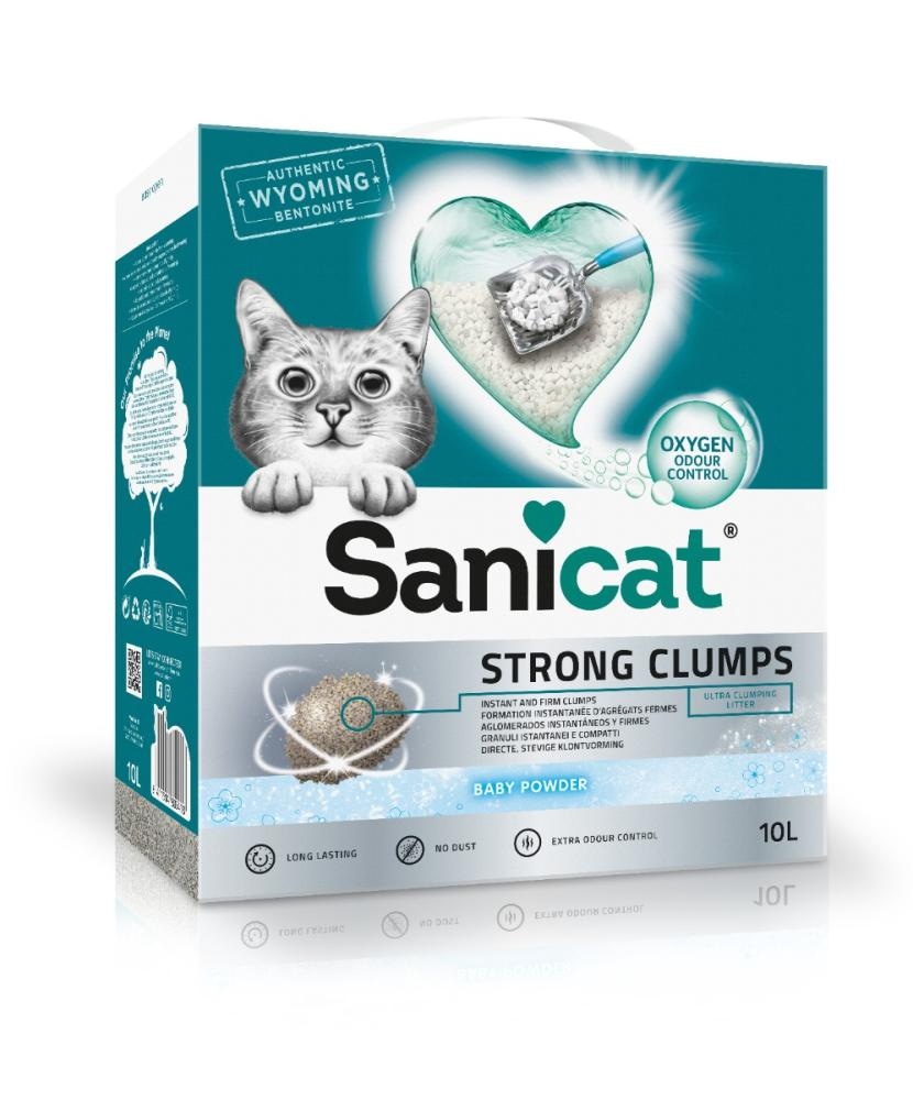 Sanicat Strong Clumps Baby Powder 10 l